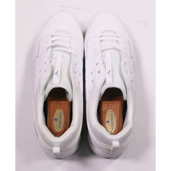 Mizuno 9-Spike Ambition 2 All White Baseball Cleats 12.5 New! - Picture 2 of 14